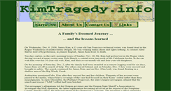 Desktop Screenshot of kimtragedy.info